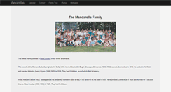 Desktop Screenshot of mancarellas.com